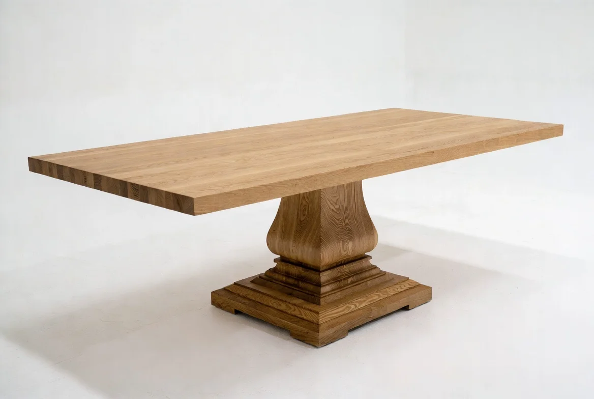 Carved Wood Pedestal