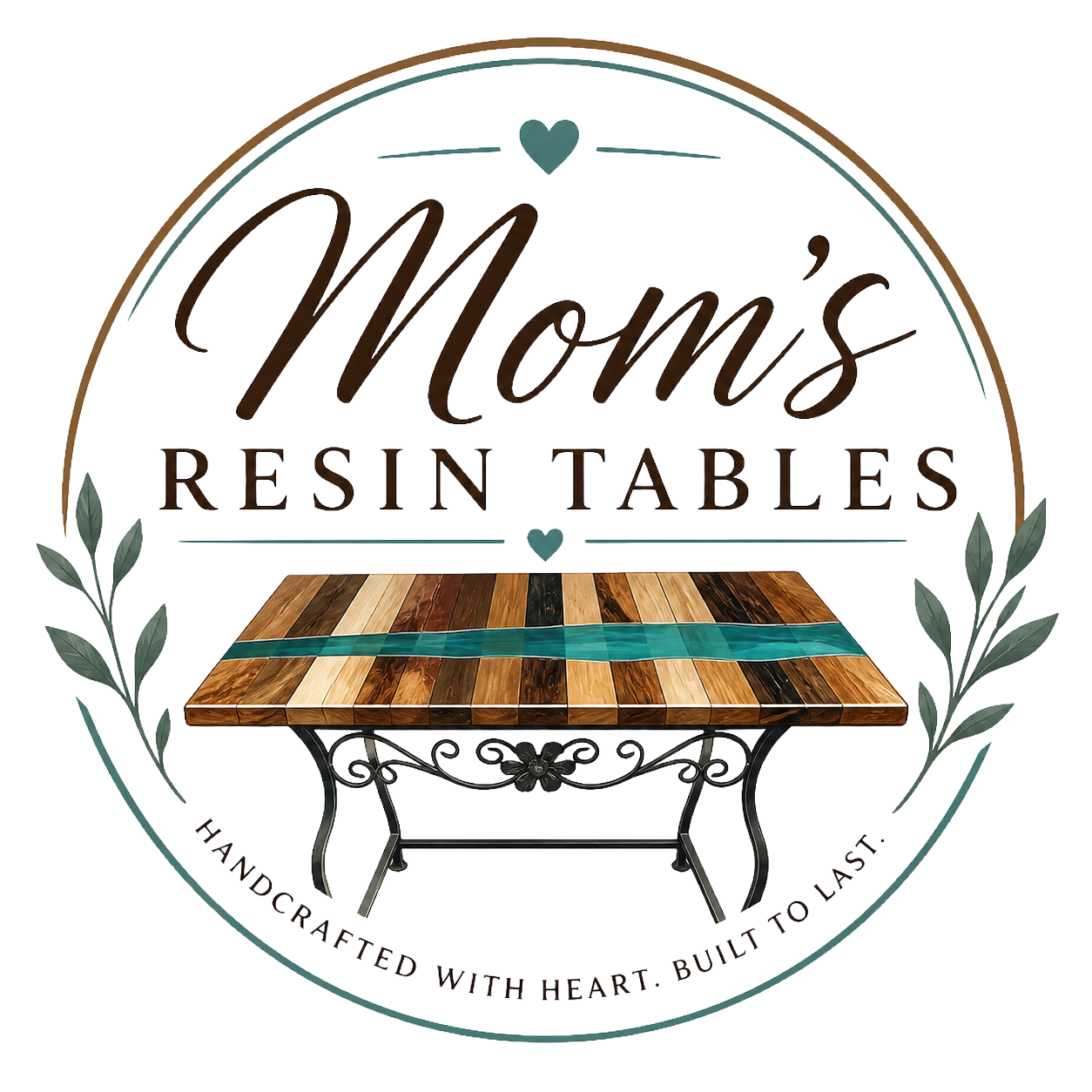 Mom's Resin Tables logo